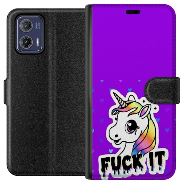 Motorola Moto G73 Lommeboketui Einhorn