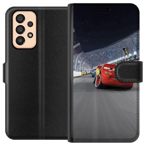 Kompatibelt Plånboksfodral till Samsung Galaxy A33 5G Blixten McQueen