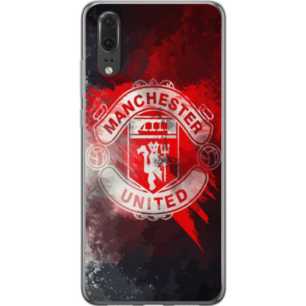 Huawei P20 Gjennomsiktig deksel Manchester United