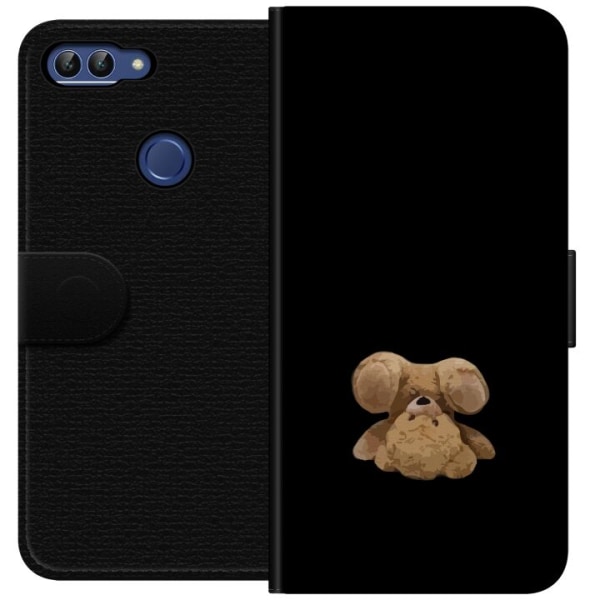 Huawei P smart Lompakkokotelo Ylösalaisin oleva karhu