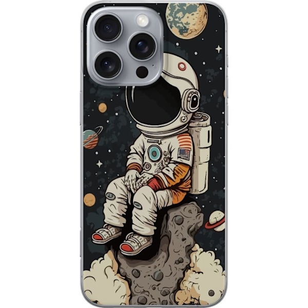 Apple iPhone 16 Pro Max Läpinäkyvä kuori Astronautti