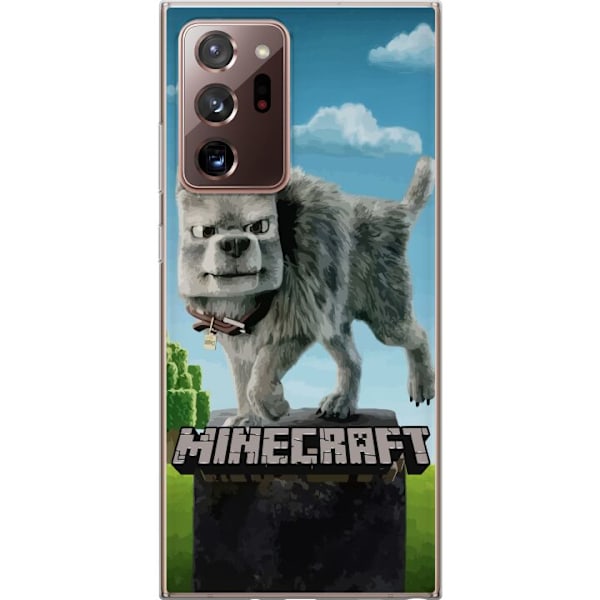 Samsung Galaxy Note20 Ultra Läpinäkyvä kuori A Minecraft Movie