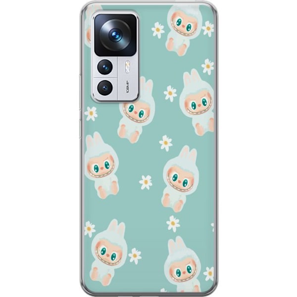 Xiaomi 12T Pro Läpinäkyvä kuori Labubu Candy Vibes
