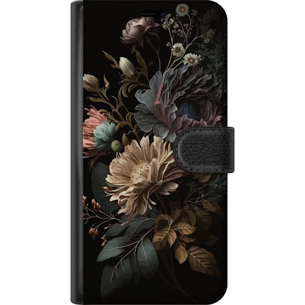 Apple iPhone 16 Plus Lommeboketui Blomster