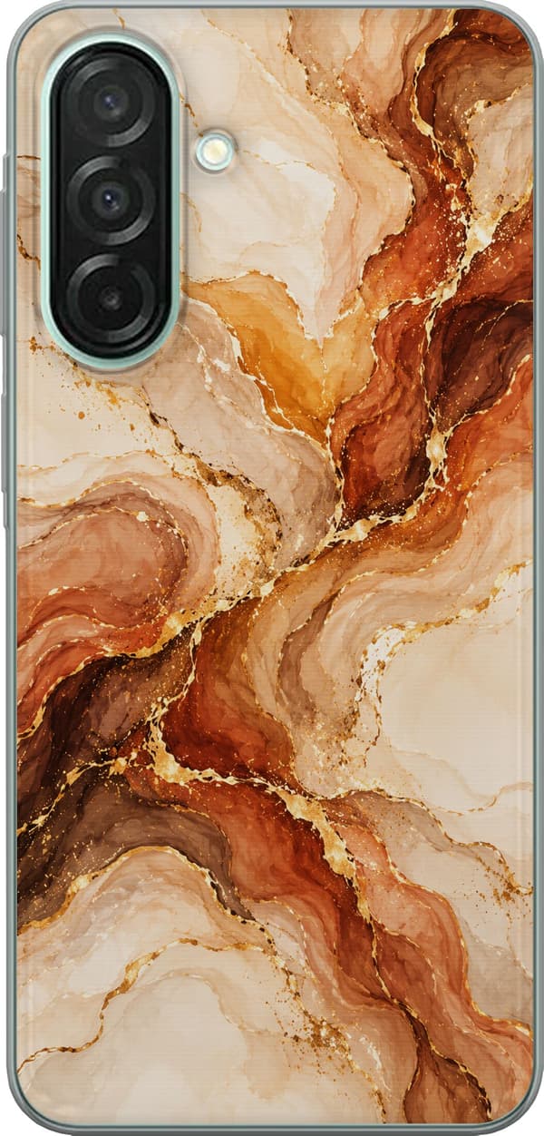 Kompatibelt Mobilskal till Samsung Galaxy A26 Höstagat beige