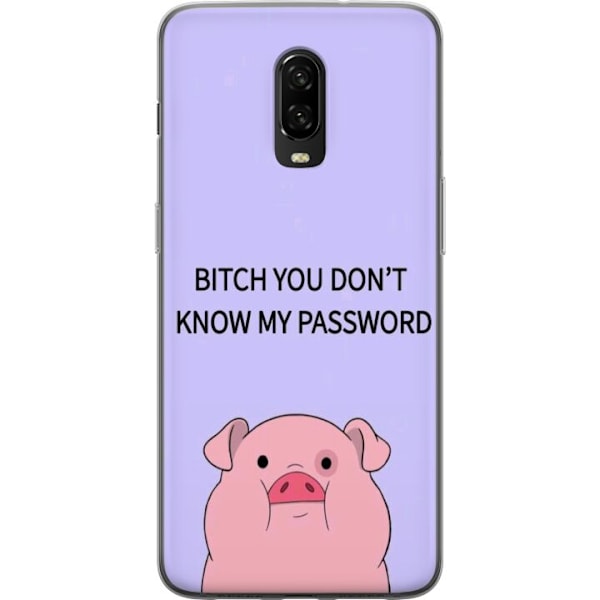 OnePlus 6T Gennemsigtig cover RØR IKKE