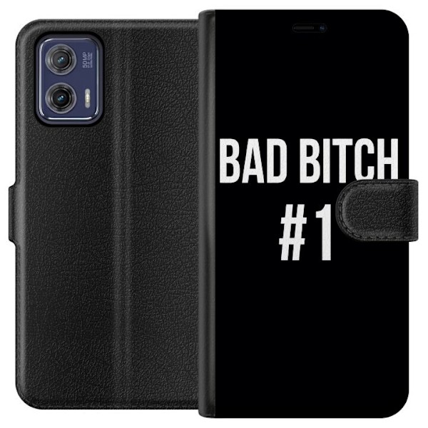 Motorola Moto G73 Tegnebogsetui Bad Bitch #1