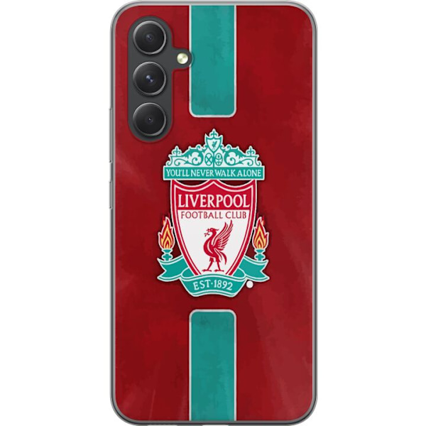 Samsung Galaxy A55 Läpinäkyvä kuori Liverpool FC - Klassine