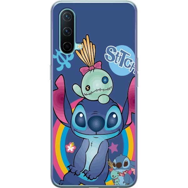 OnePlus Nord CE 5G Gennemsigtig cover Stitch og ven