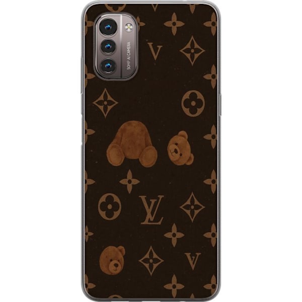 Nokia G21 Läpinäkyvä kuori Plush Luxe