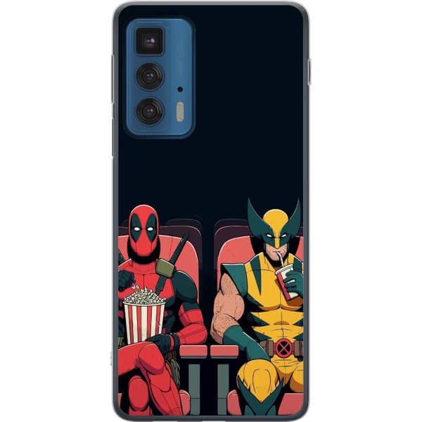 Kompatibelt Mobildeksel til Motorola Edge 20 Pro Deadpool & Wolverine
