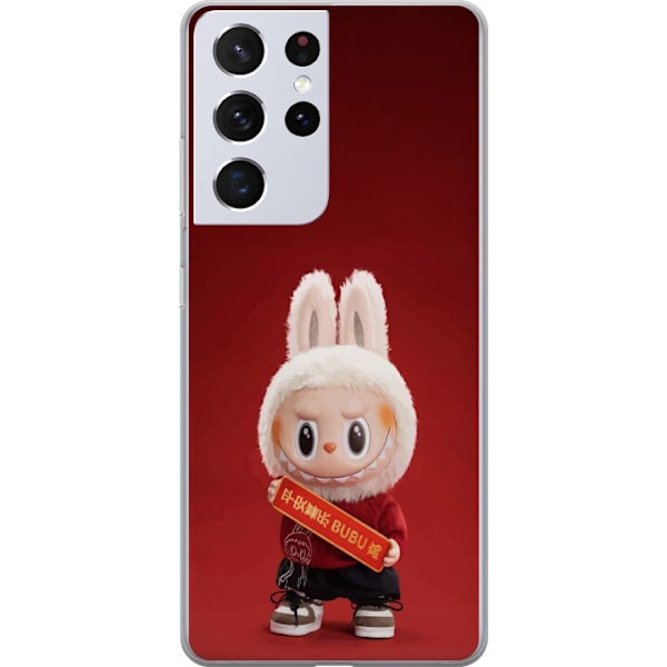 Samsung Galaxy S21 Ultra 5G Gjennomsiktig deksel Pop Mart The