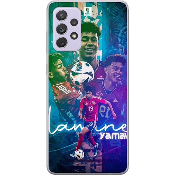 Samsung Galaxy A52s 5G Läpinäkyvä kuori Lamine Yamal FCB