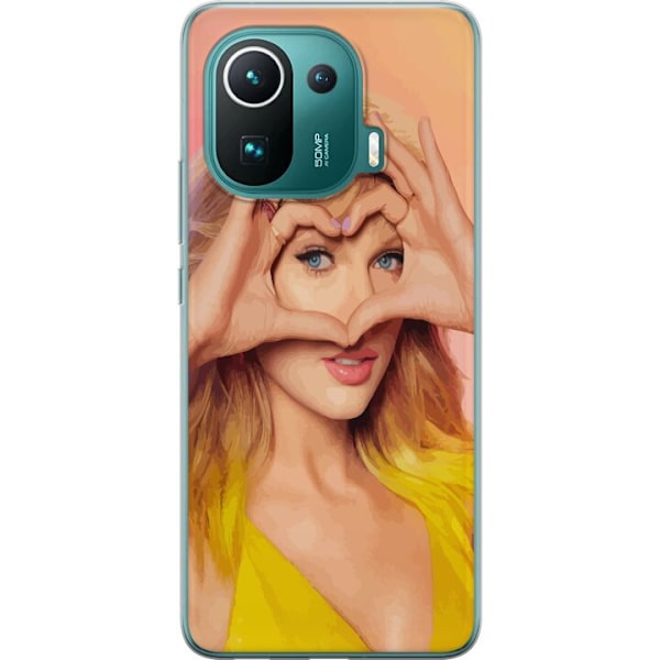 Xiaomi Mi 11 Pro Gennemsigtig cover Taylor Swift