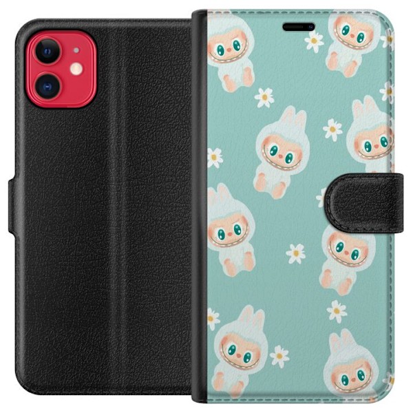 Apple iPhone 11 Lompakkokotelo Labubu Candy Vibes
