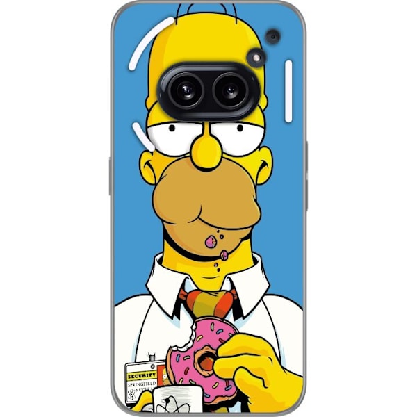 Nothing Phone (2a) Gjennomsiktig deksel Homer Simpson