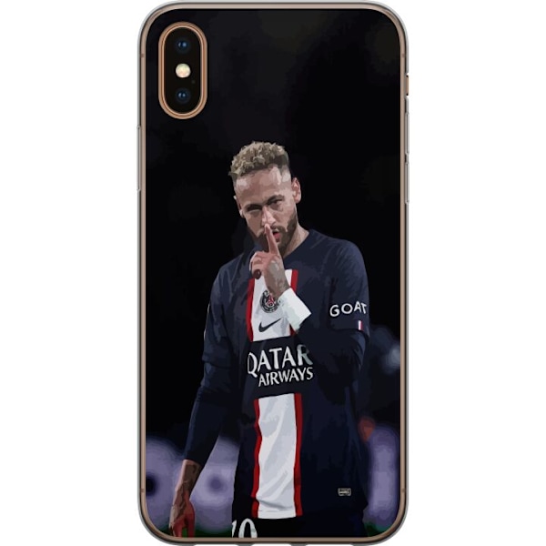 Apple iPhone X Läpinäkyvä kuori Neymar