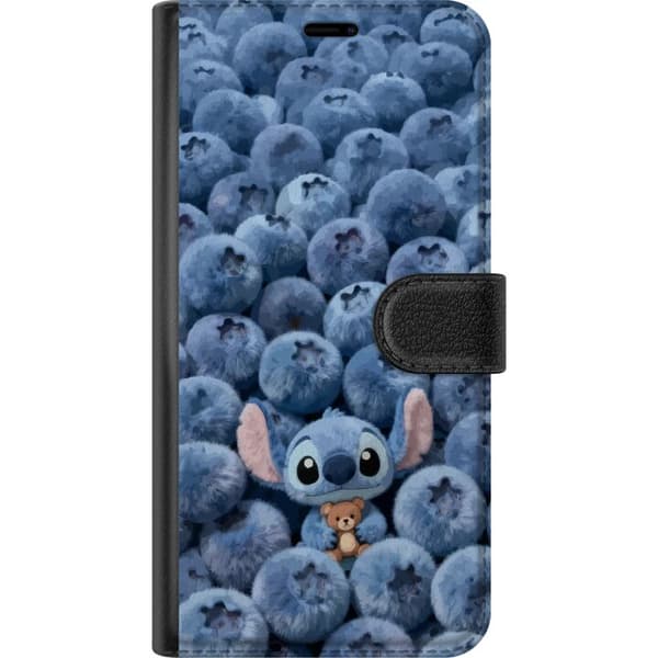 Kompatibelt Lommeboketui til Apple iPhone XR Blå figur bland blåbär blå
