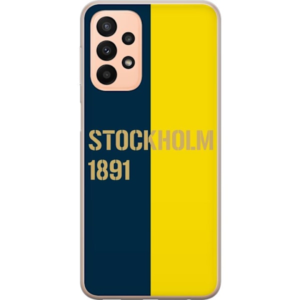 Samsung Galaxy A23 Genomskinligt Skal Stockholm 1891