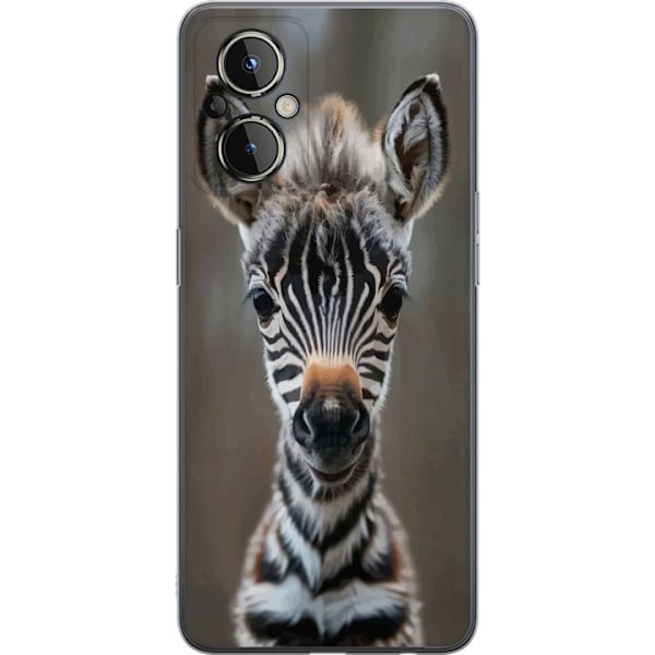OnePlus Nord N20 5G Läpinäkyvä kuori Giraffi Eläinaihe Afrikka Luonto Graafinen Kuva Savanni Villieläimet Suosittu Seinätaide Eksoottinen Teema