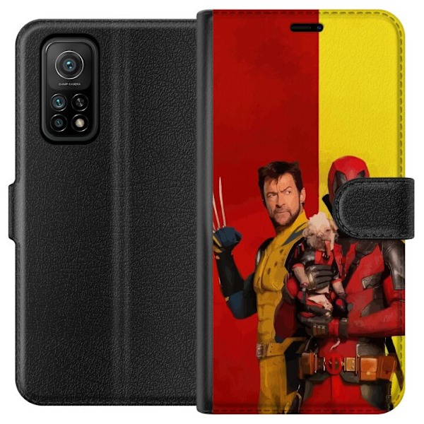 Xiaomi Mi 10T Pro 5G Tegnebogsetui Deadpool & Wolverine