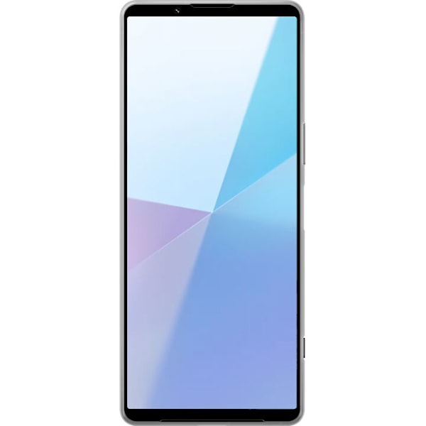 Sony Xperia 10 VI Genomskinligt Skal Heart Grid