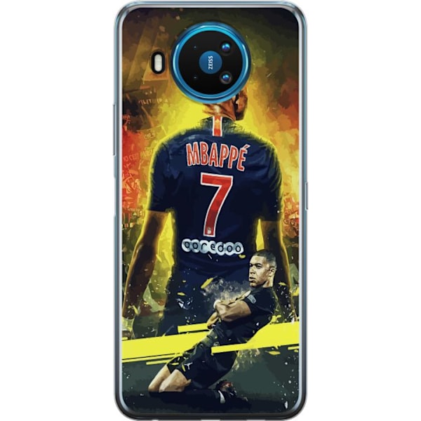 Nokia 8.3 5G Läpinäkyvä kuori Kylian Mbappé