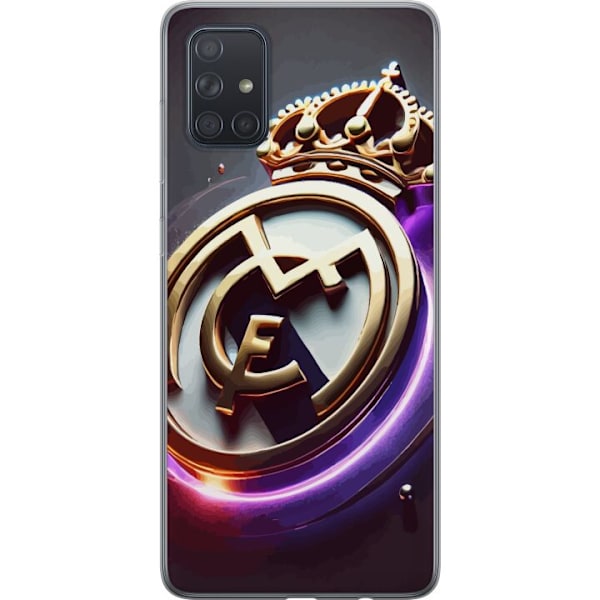 Samsung Galaxy A71 Genomskinligt Skal Real Madrid CF