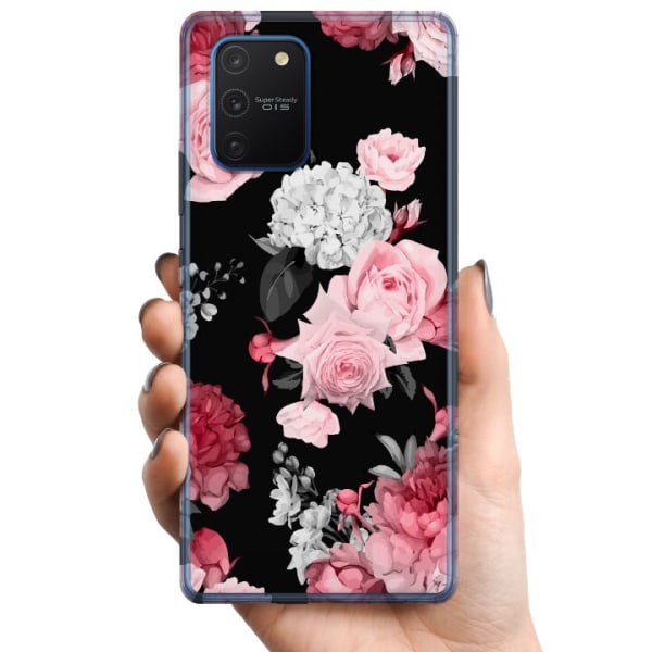 Samsung Galaxy S10 Lite TPU Mobilcover Blomster