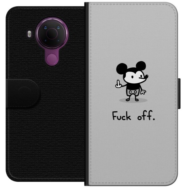 Nokia 5.4 Tegnebogsetui  Mickey Mouse Knep