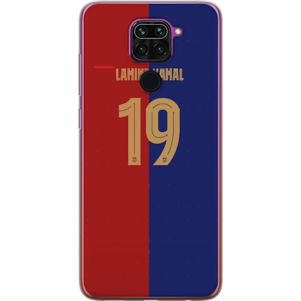 Xiaomi Redmi Note 9 Läpinäkyvä kuori Lamine Yamal