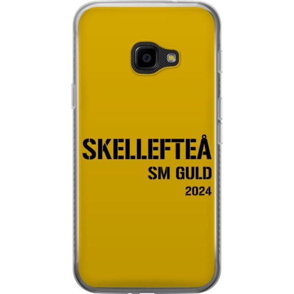 Samsung Galaxy Xcover 4 Gennemsigtig cover Skellefteå SM GULD