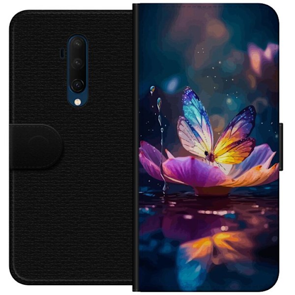 OnePlus 7T Pro Lommeboketui Butterfly