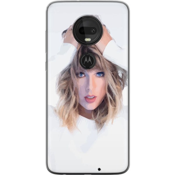 Motorola Moto G7 Läpinäkyvä kuori Taylor Swift