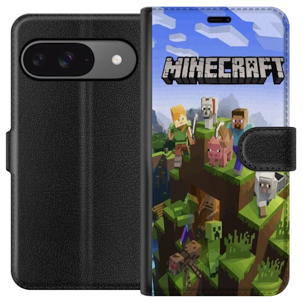 Google Pixel 9 Lommeboketui Minecraft