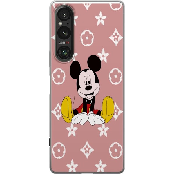 Sony Xperia 1 V Läpinäkyvä kuori Mickey Mouse