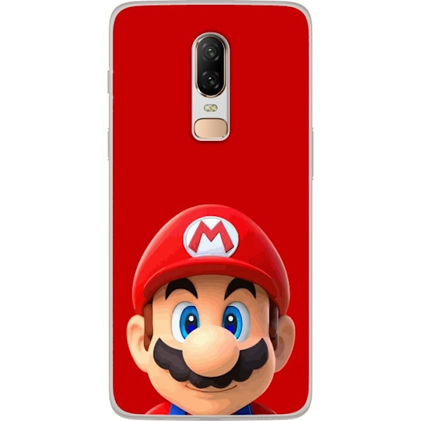 OnePlus 6 Gjennomsiktig deksel Super Mario Bros