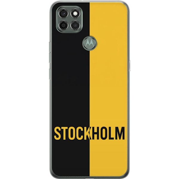 Motorola Moto G9 Power Läpinäkyvä kuori Stockholm – jalkapallo