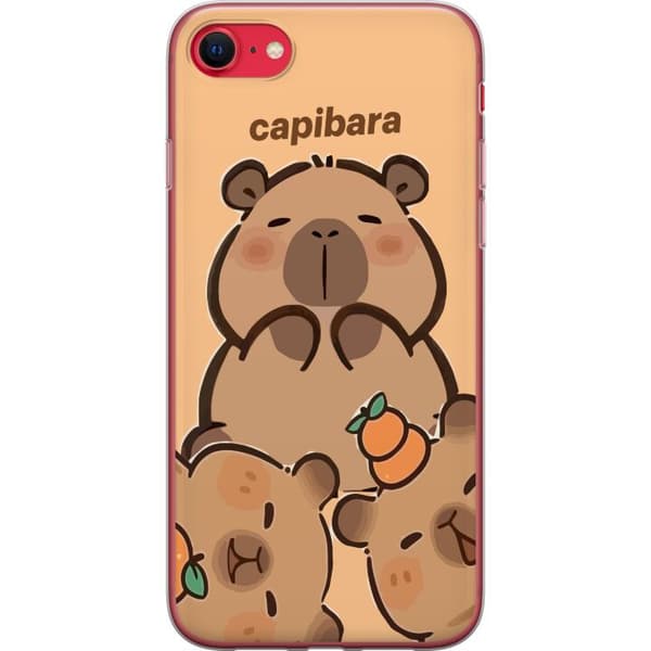 Kompatibelt Mobildeksel til Apple iPhone 8 Capybara kawaii figur søt trendy samler