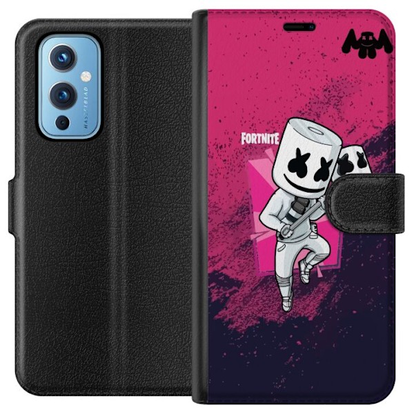 OnePlus 9 Tegnebogsetui Marshmello Fortnite Skin Emote Gaming