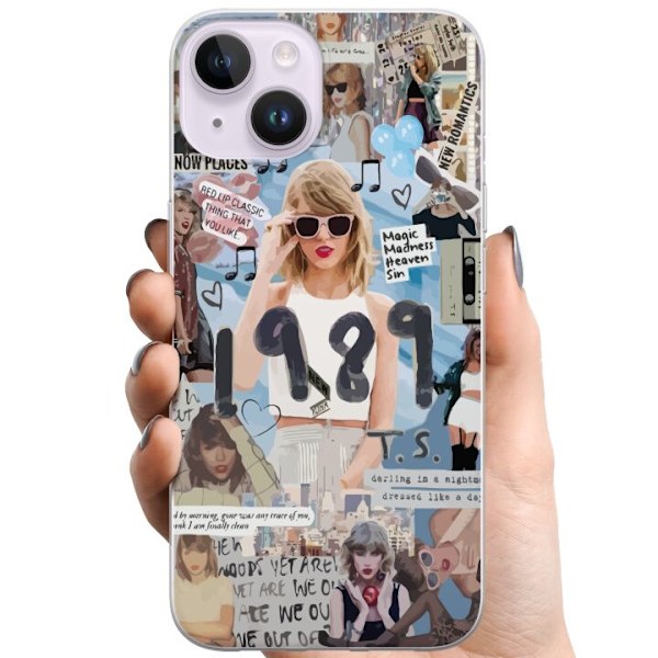 Apple iPhone 15 TPU Mobildeksel Taylor Swift