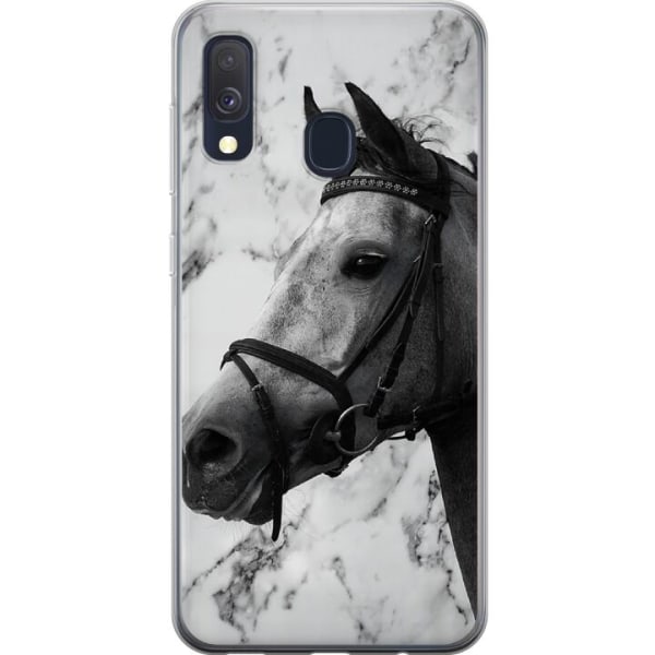 Samsung Galaxy A40 Skal / Mobilskal - Häst