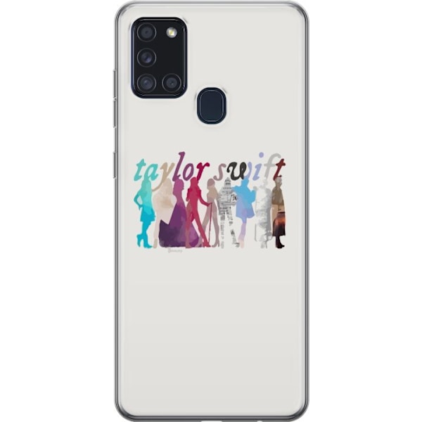 Samsung Galaxy A21s Gennemsigtig cover Taylor Swift