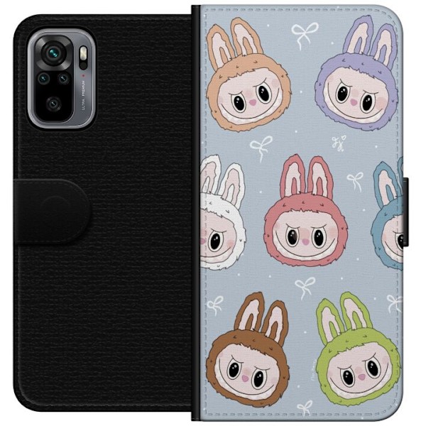 Xiaomi Redmi Note 10S Plånboksfodral Labubu Star Pattern –