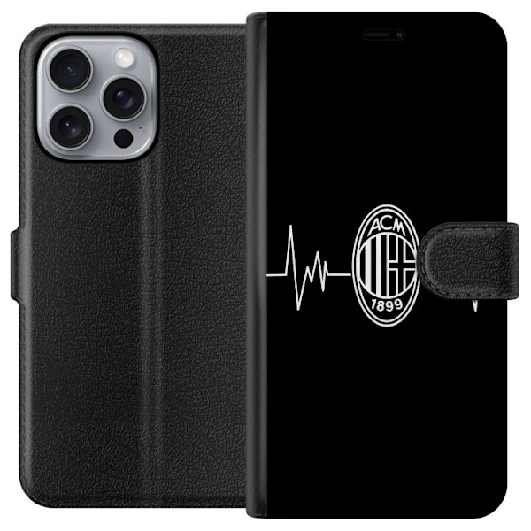 Apple iPhone 16 Pro Max Tegnebogsetui AC Milan