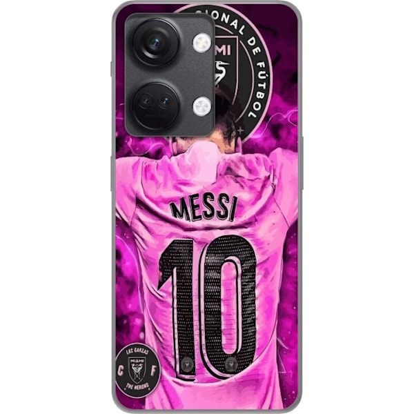 OnePlus Nord 3 Gennemsigtig cover Lionel Messi (Inter Miami CF