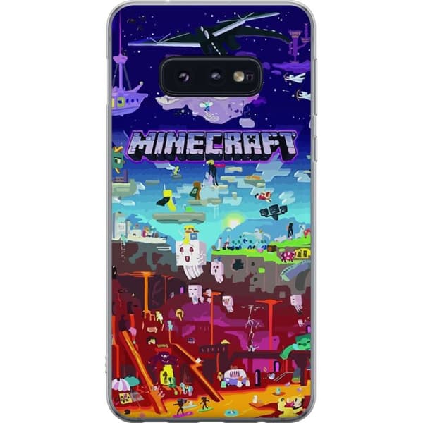 Kompatibelt Mobildeksel til Samsung Galaxy S10e MineCraft