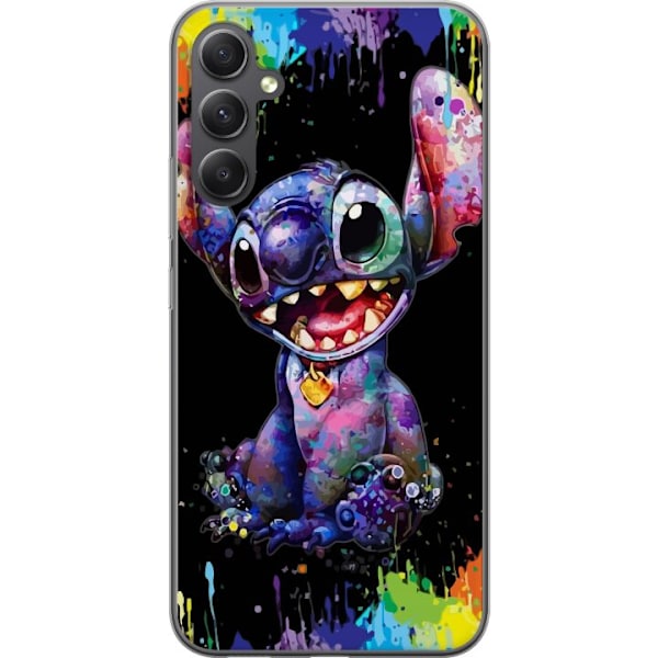 Samsung Galaxy A05s Genomskinligt Skal Lilo and Stitch