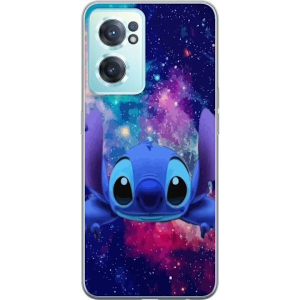 OnePlus Nord CE 2 5G Genomskinligt Skal Stitch