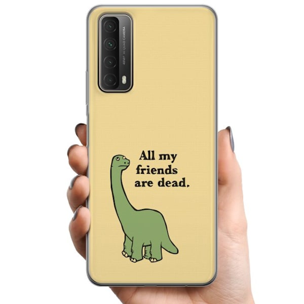 Huawei P smart 2021 TPU Matkapuhelimen kuori Dinosaurukset